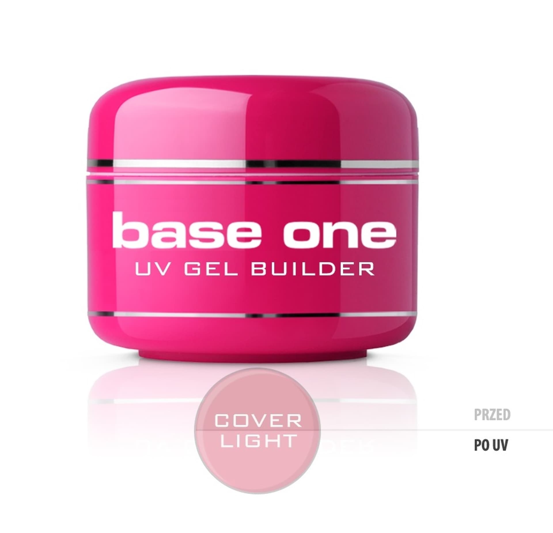 

Silcare Gel Base One Cover Light maskujący żel UV do paznokci 50g