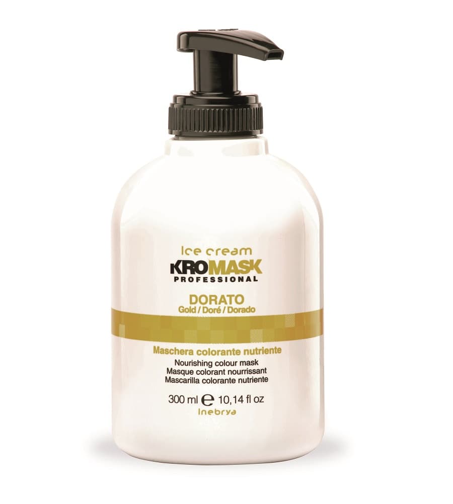 

Inebrya Ice Cream Kromask Professional maska do włosów Złoty 300ml