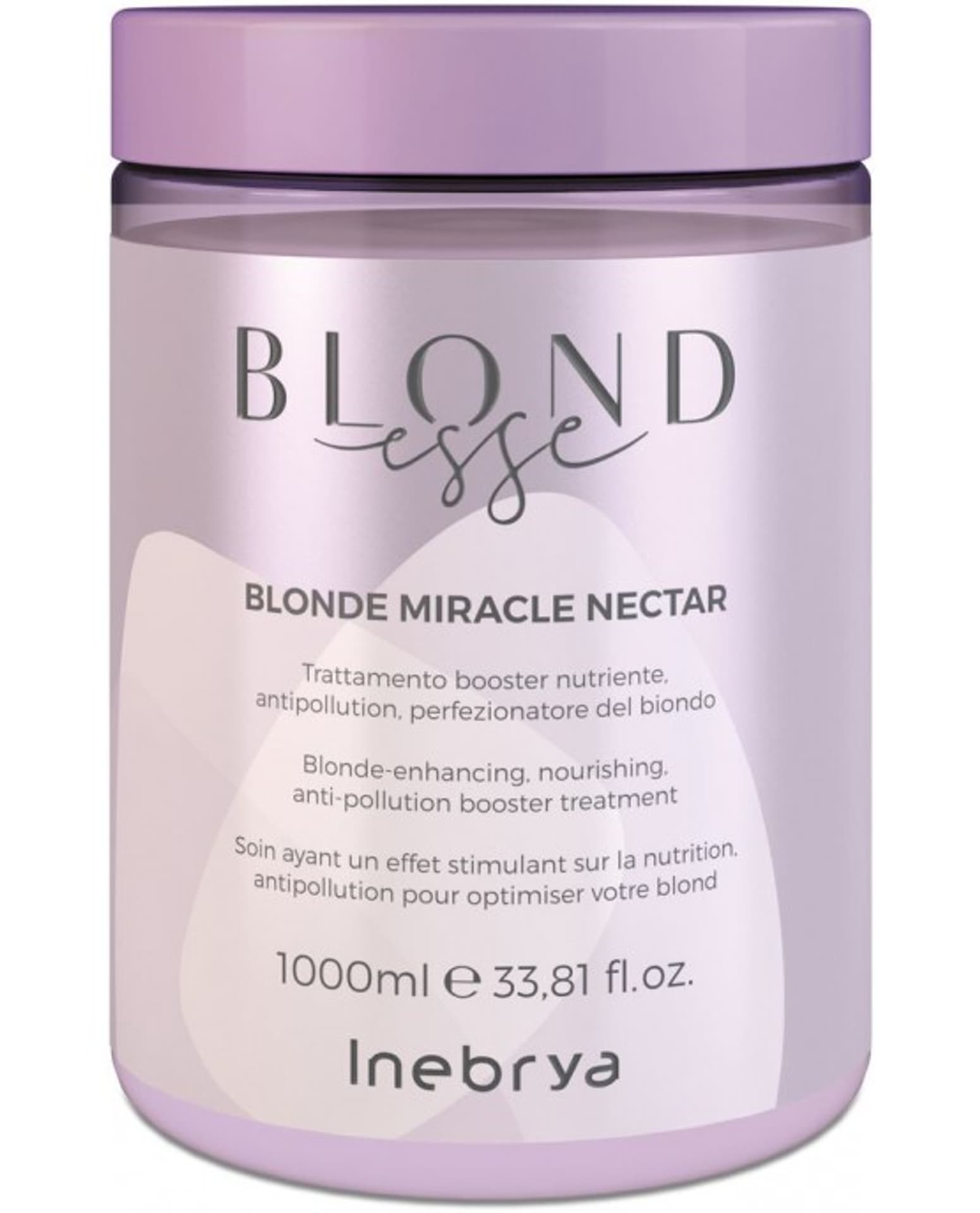 

Inebrya Blondesse Blonde Miracle Nectar odżywcza kuracja do włosów blond 1000ml