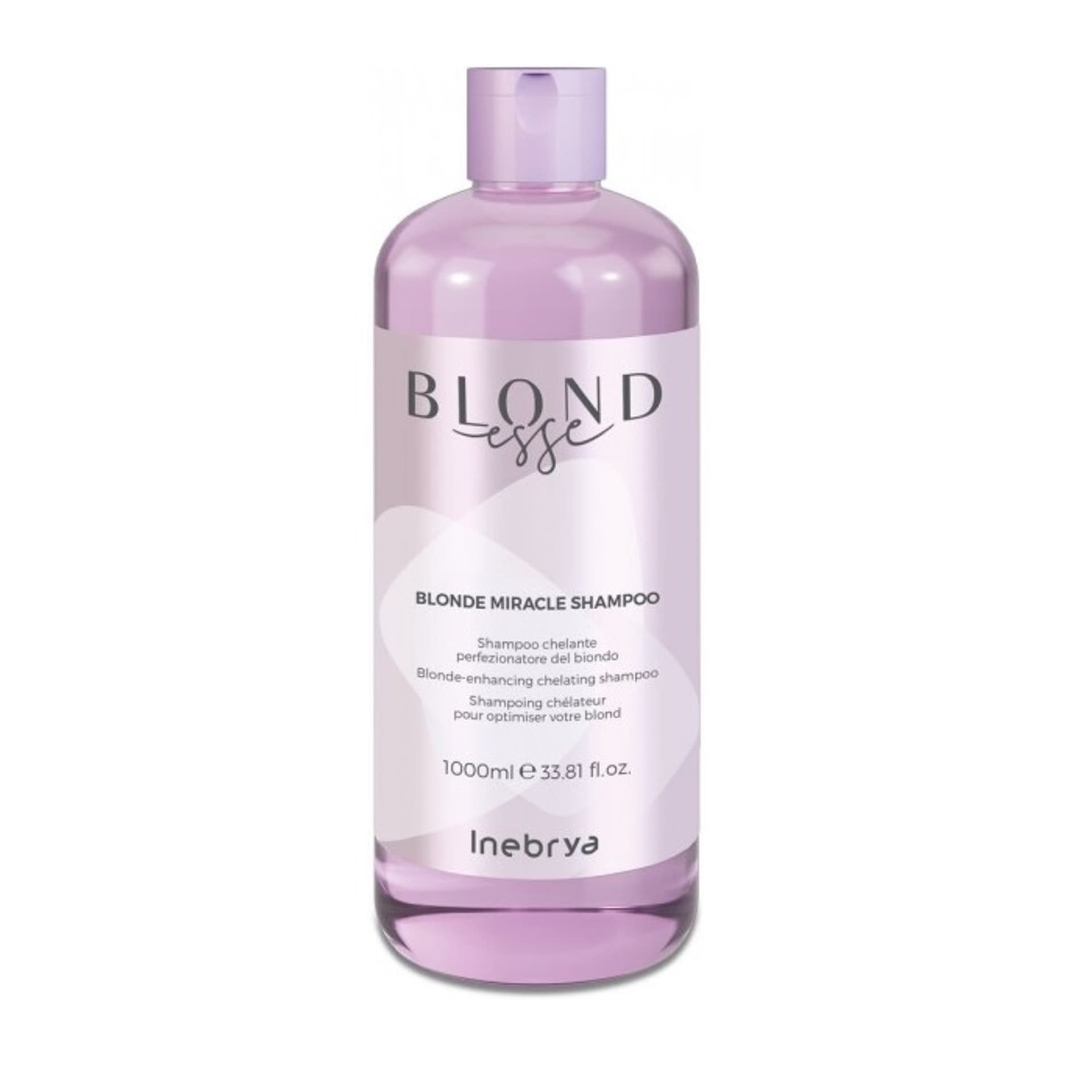 

Inebrya Blondesse Blonde Miracle Shampoo odżywczy szampon do włosów blond 1000ml