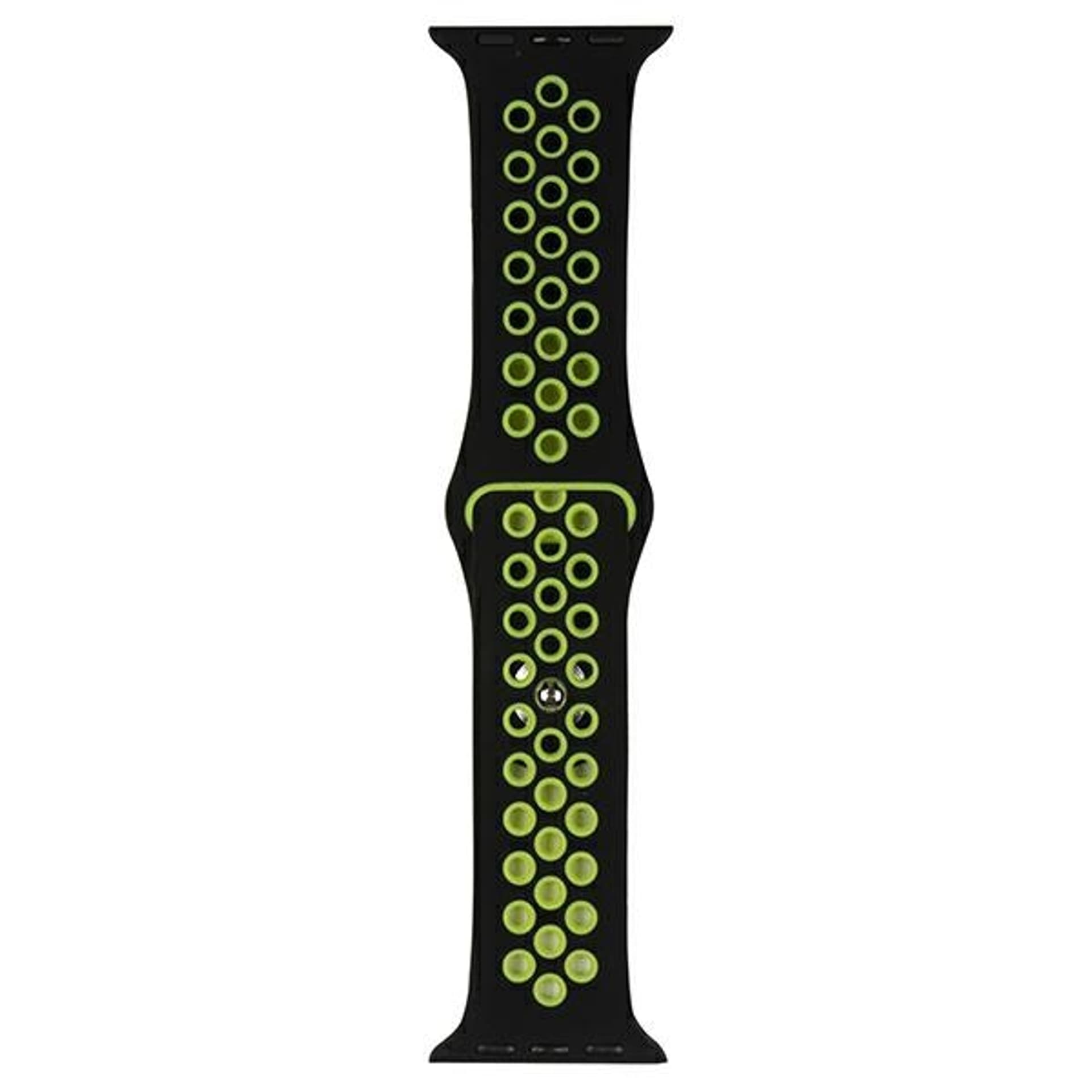 

Beline pasek Apple Watch Sport Silicone 38/40/41mm czarno-limonkowy black/lime