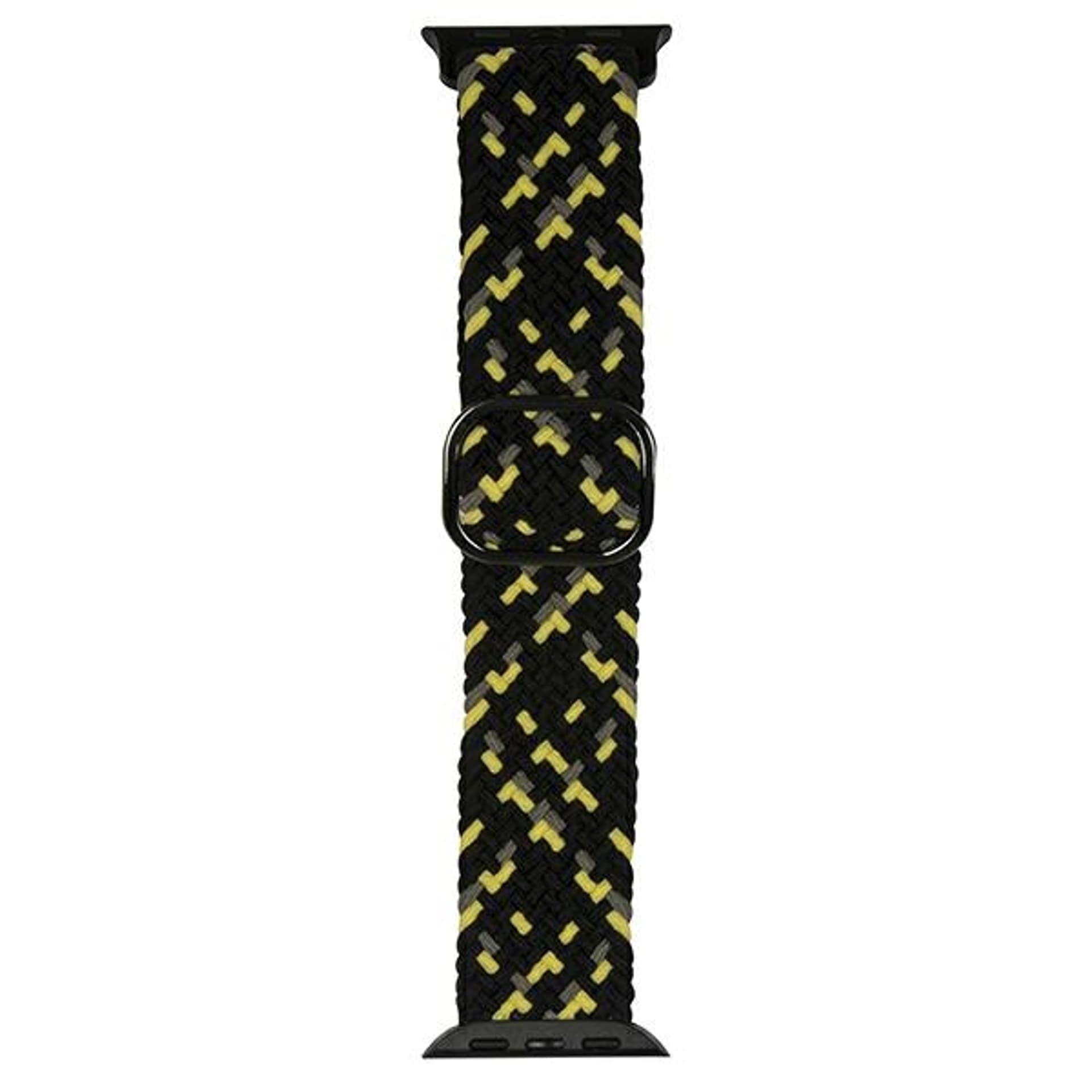 

Beline pasek Apple Watch Textile 38/40/41mm czarno-limonkowy black/lime
