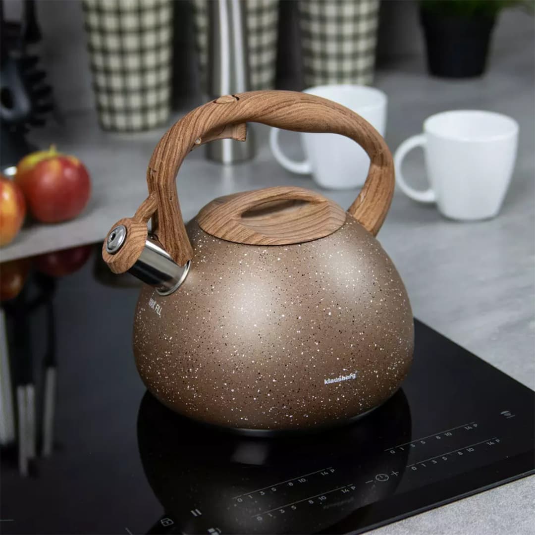 

CZAJNIK Z GWIZDKIEM 2,8L KLAUSBERG KB-7510