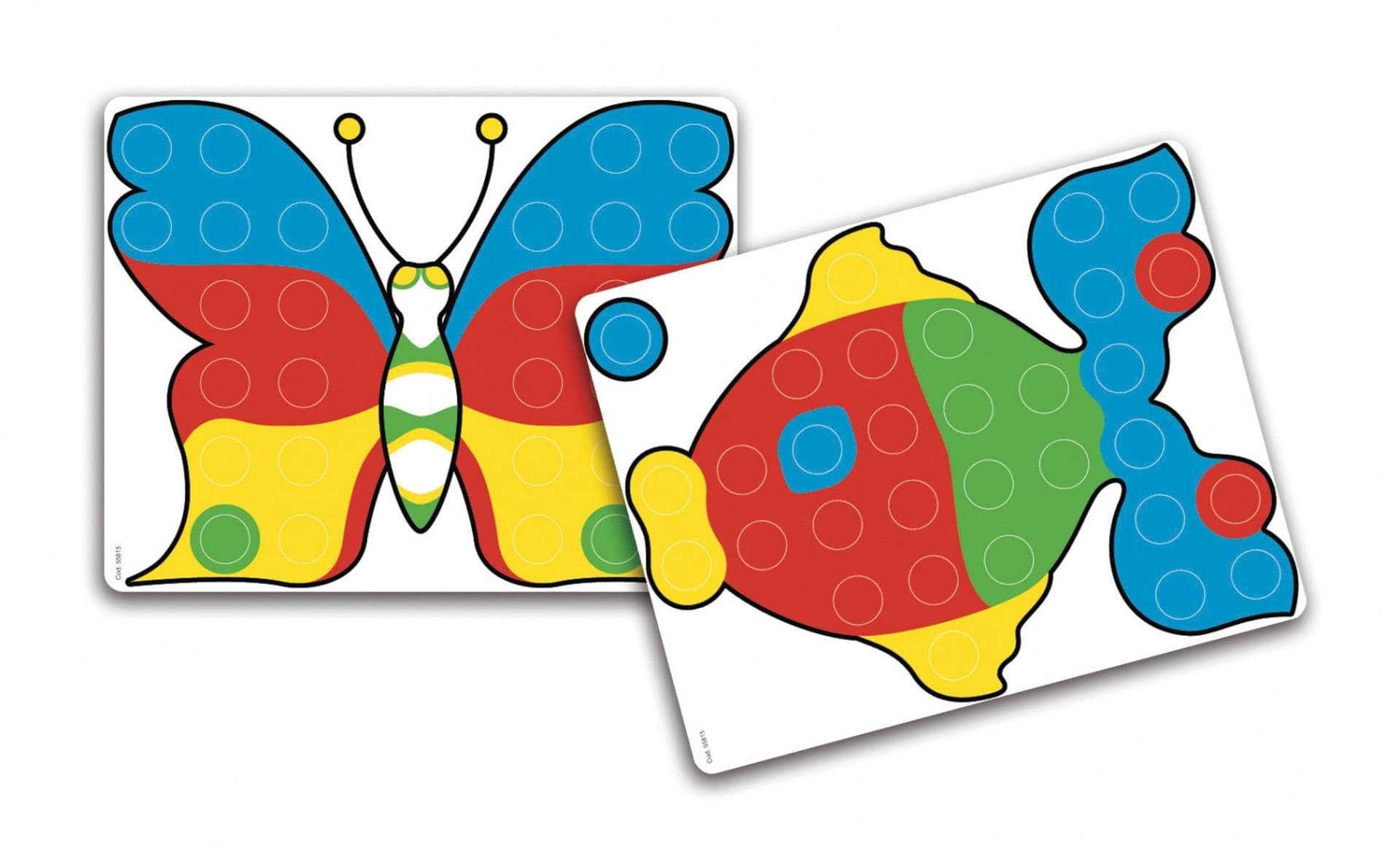 

Fantacolor Junior Mozaika 48 elementów z podstawką
