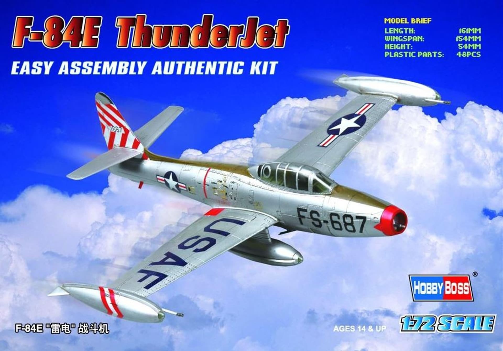 

Model plastikowy F-84E Thunderjet