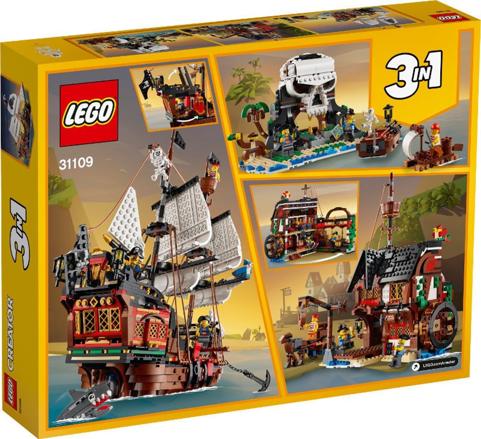 

LEGO Creator 31109 Statek piracki