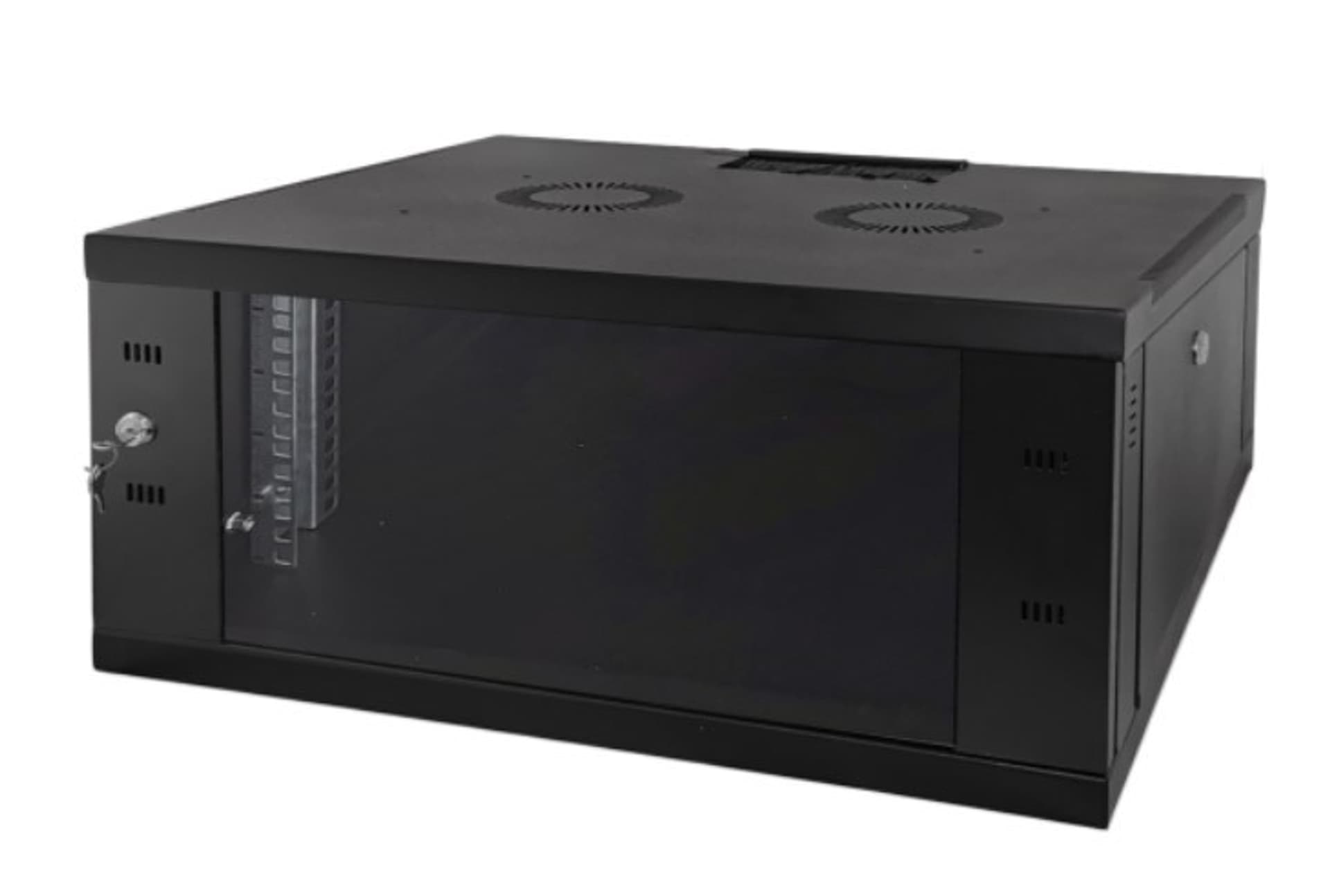 

Szafa wisząca 9U, STRONG RACK, 600x450, czarna, drzwi szklane, jednoskrzydłowe, tył osłona pełna, osłony boczne zamykane na klucz, kolor czarny, FLAT PACK ALANTEC - ALANTEC