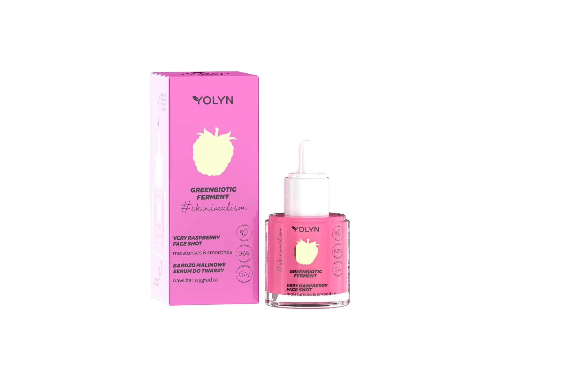 

YOLYN Greenbiotic Ferment Bardzo Malinowe Serum do twarzy 20ml