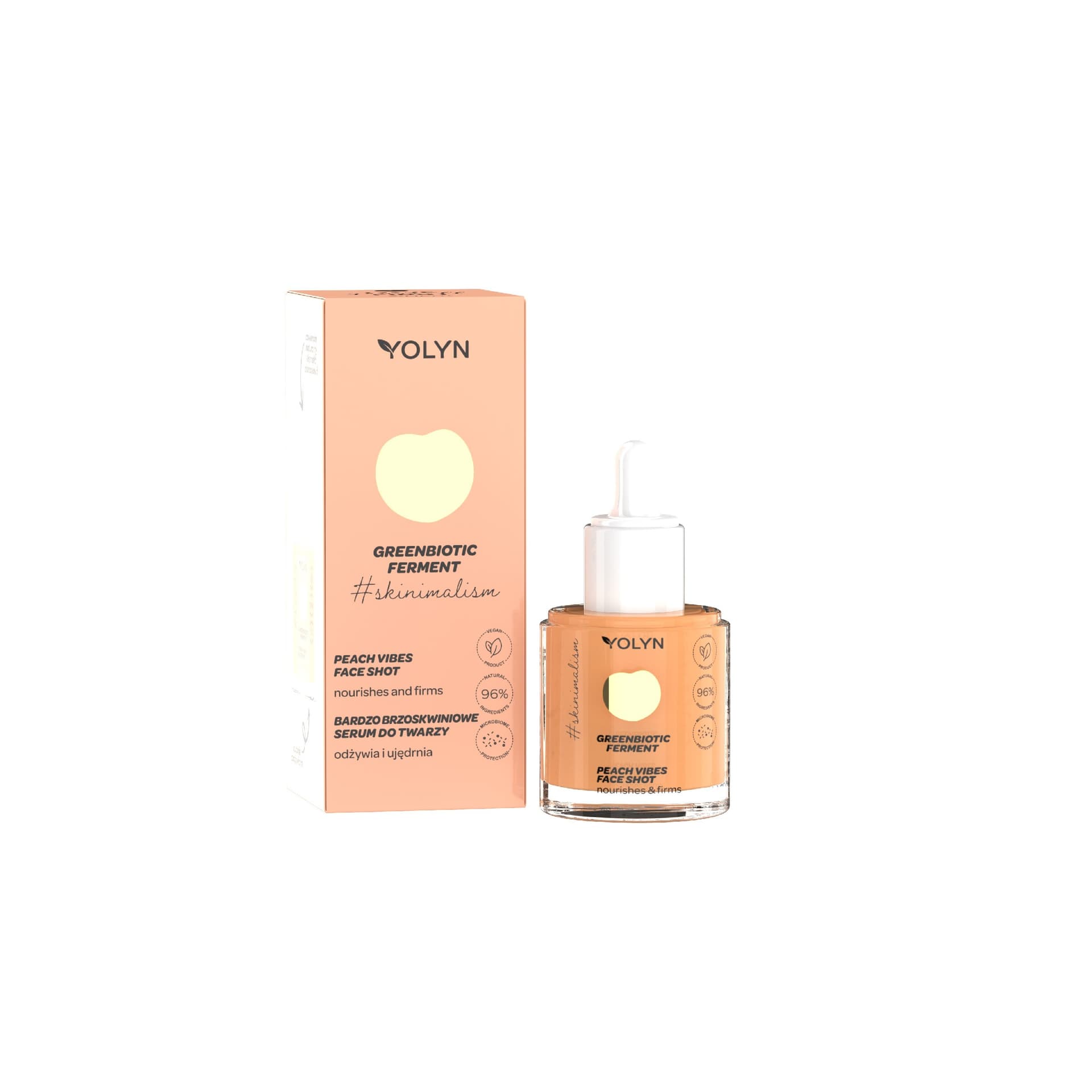 

YOLYN Greenbiotic Ferment Bardzo Brzoskwiniowe Serum do twarzy 20ml