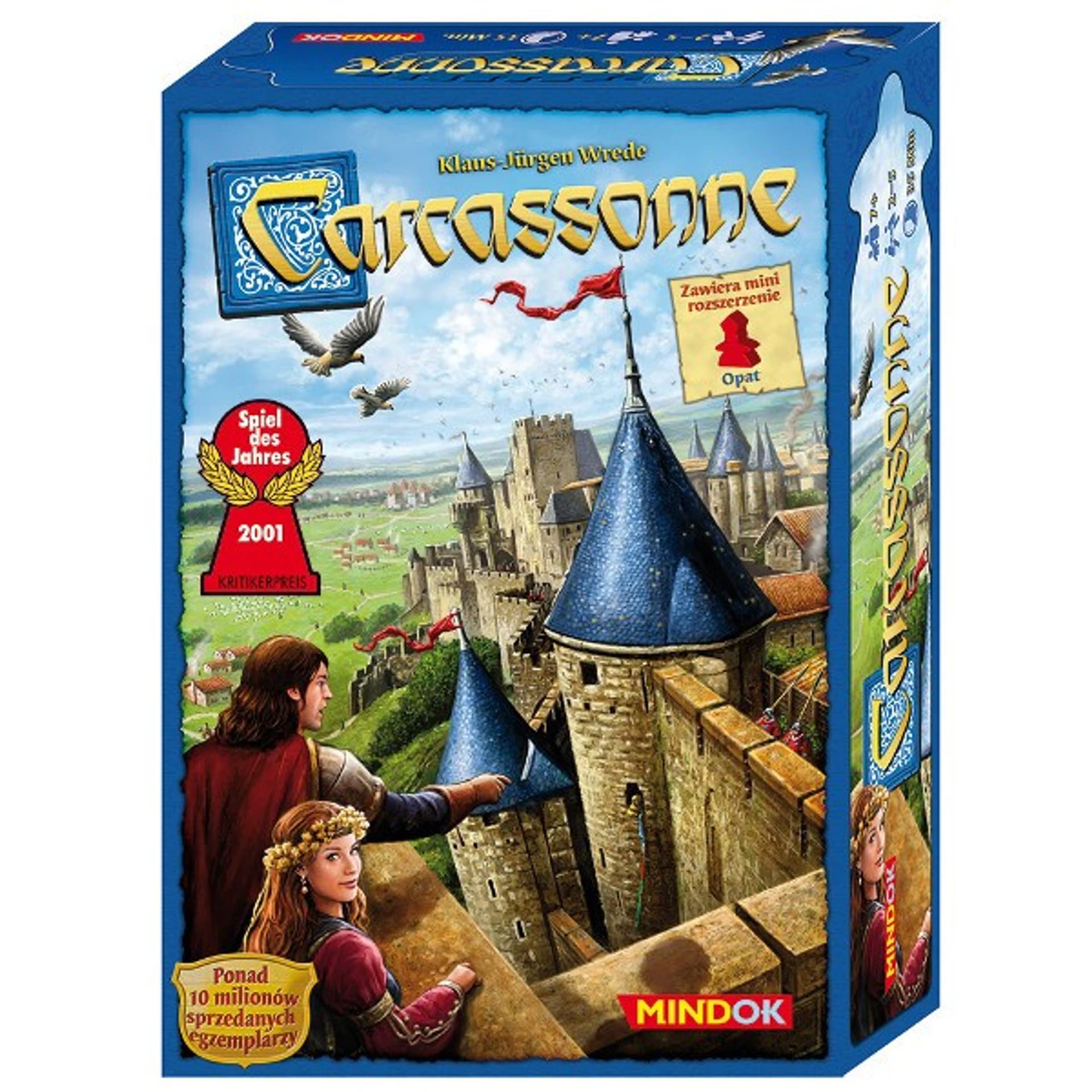 

GRA PLANSZOWA CARCASSONNE 2ed - zestaw podstawowy BARD