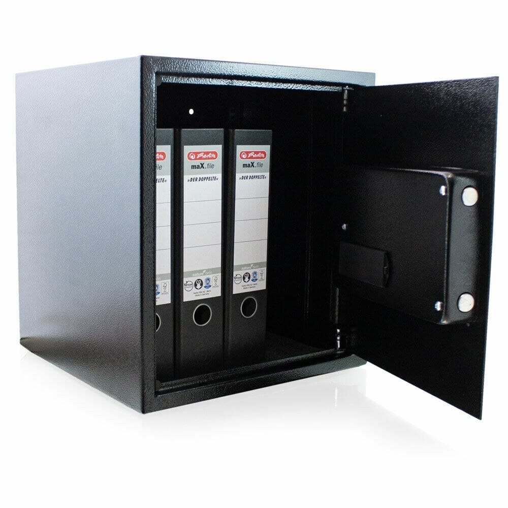 

Sejf/Szafa Pancerna 4mm domowy na zamek elektroniczny szyfr 35x40x36cm