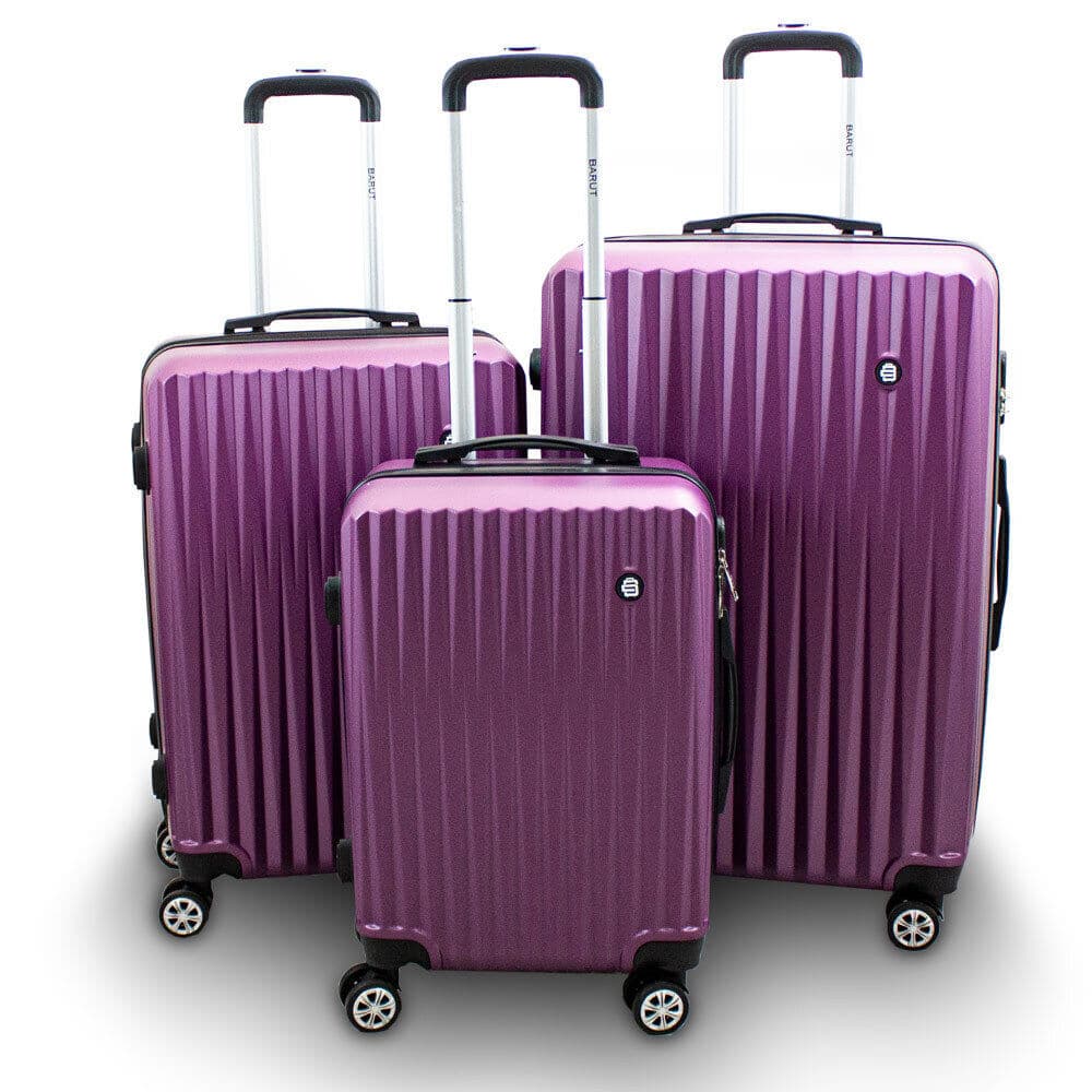 

SET Walizek na kółkach fioletowe 3 szt XL+L+M na kółkach 360