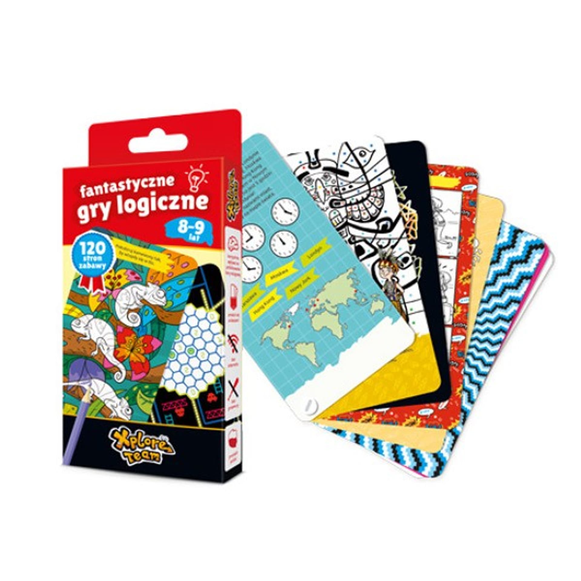

Xplore Team Fantastyczne Gry logiczne 8-9 lat