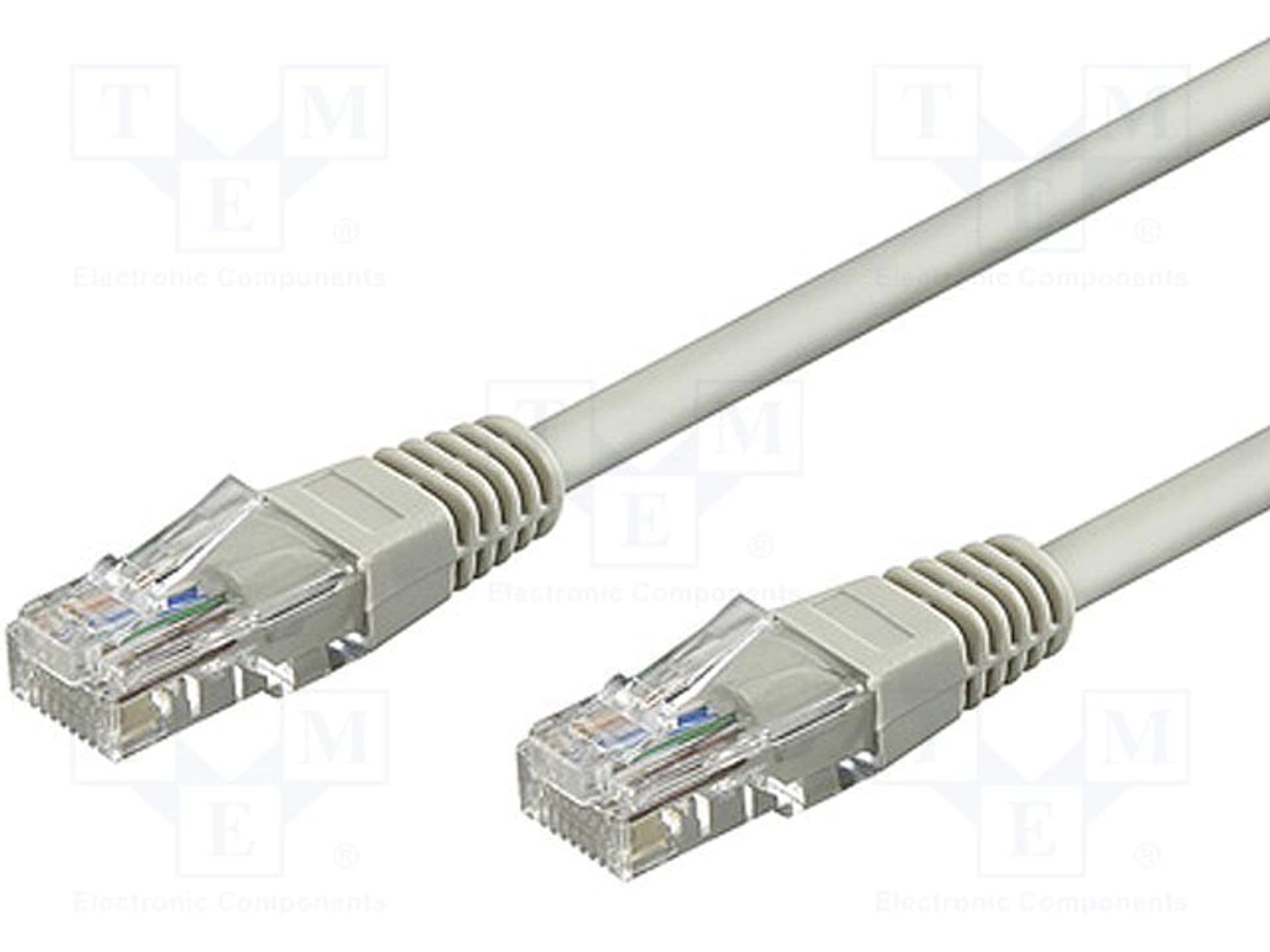 

DIGITUS Cat5e U/UTP 1 m Szary 1 Patchcord