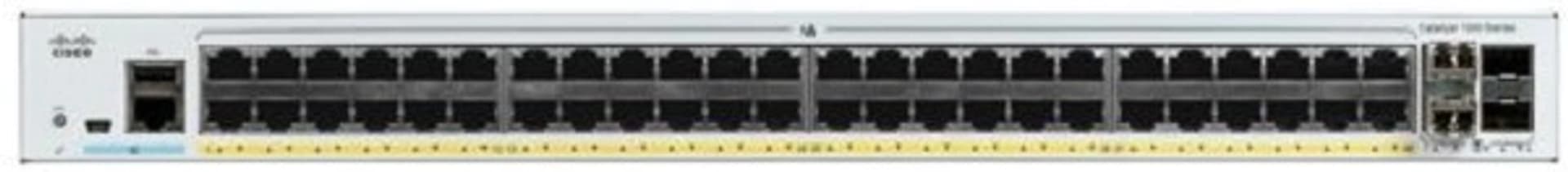 

Cisco Przełącznik Catalyst 1000 48port GE POE 4x1G SFP
