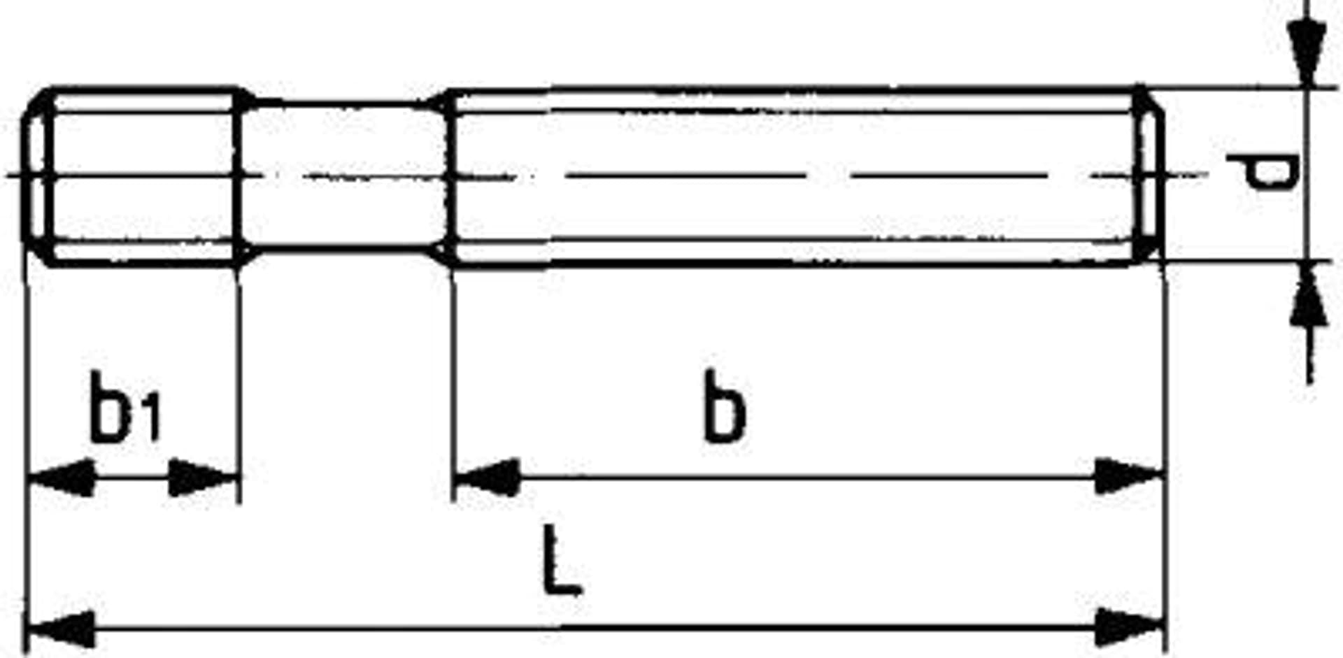 

Śruba dwustronna DIN6379 M12x160mm AMF