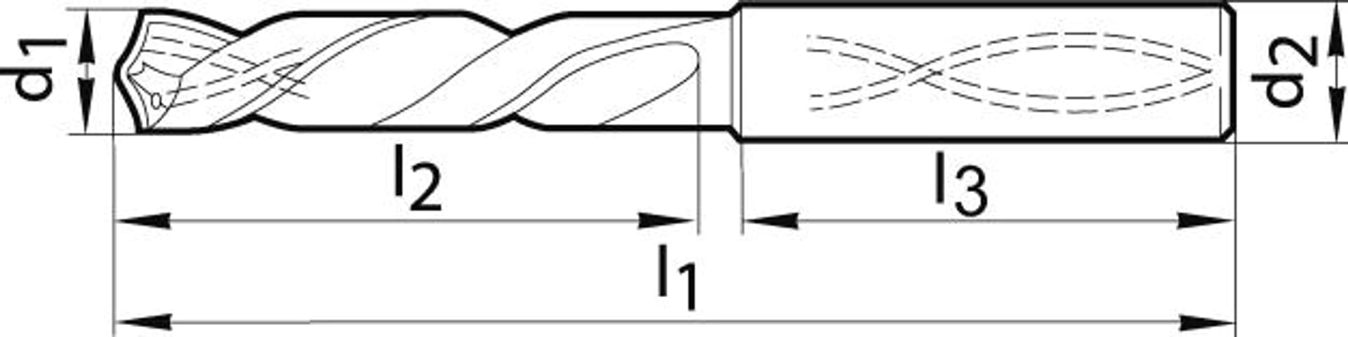 

Wiertło kręte pełnowęglikowe SuperLine 3xD z wewnętrznym chłodzeniem 7,60mm GÜHRING