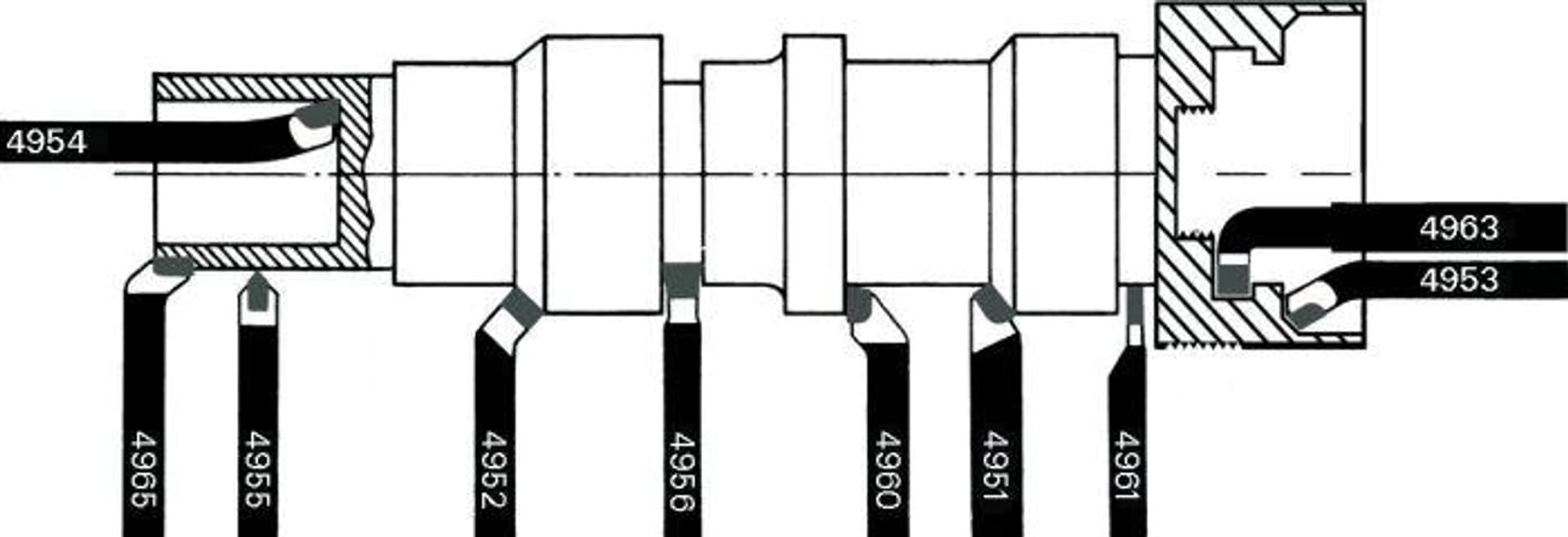 

Szczęka mocująca gładka ze stopniem do imadła maszynowego 160mm, stopień 5x8mm KESEL