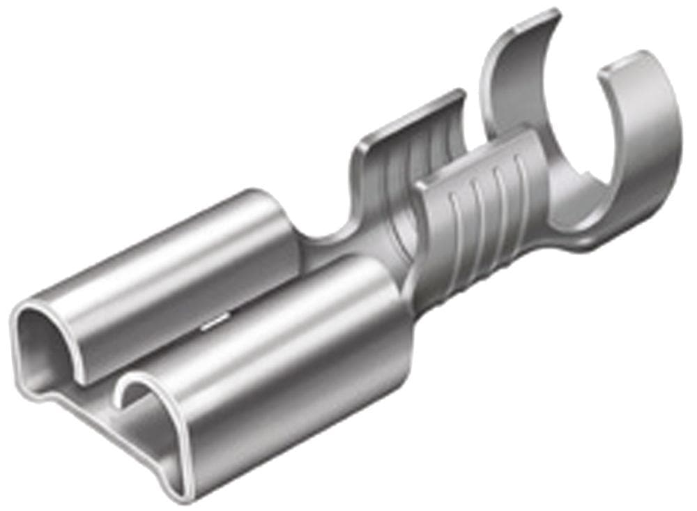 

Szczypce do zagniatania złącz nieizolowanych 0,5–6 mm2, 250mm, 97 52 05, KNIPEX