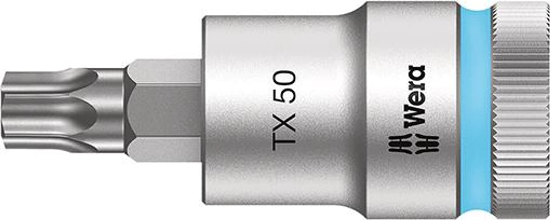

Nasadka wktetakowa 1/2"z funkcja przytrzym. do srub z lbem z gniazdemTORX 50x60mm Wera