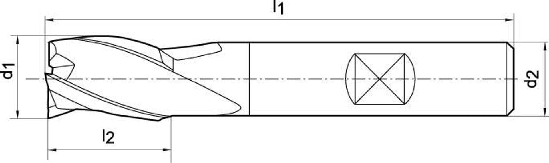 

Wiertlo krete SL pelnoweglikowe, Z3,chwyt HA,5xD 8,50mm GÜHRING