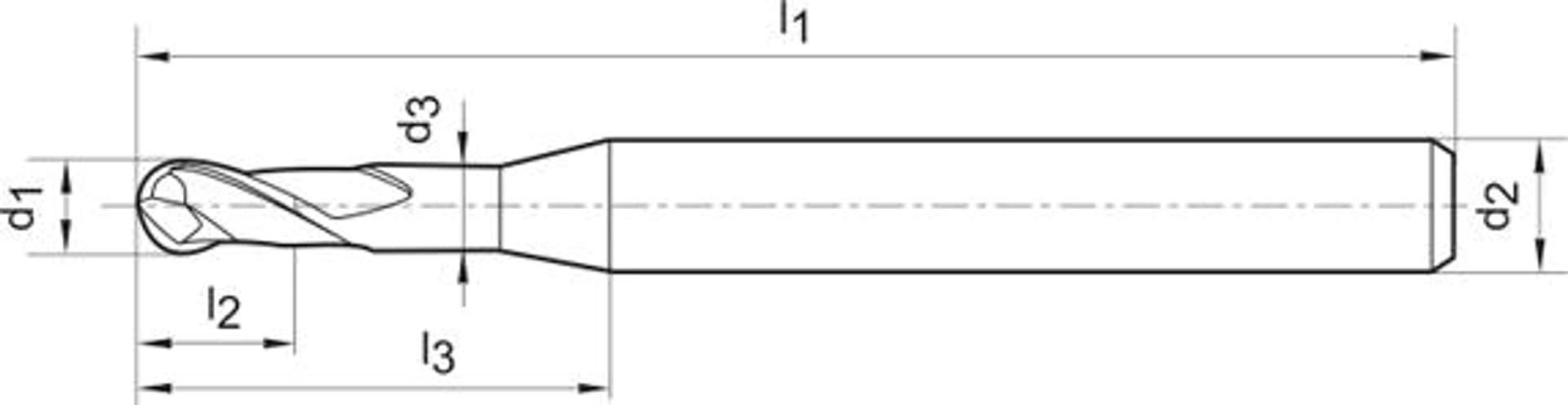 

Frez trzpieniowy grawerski HSS 311 6mm Pferd