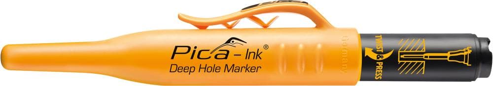 

Marker do glebokich otworow Pica-Ink, kolor czarny Pica