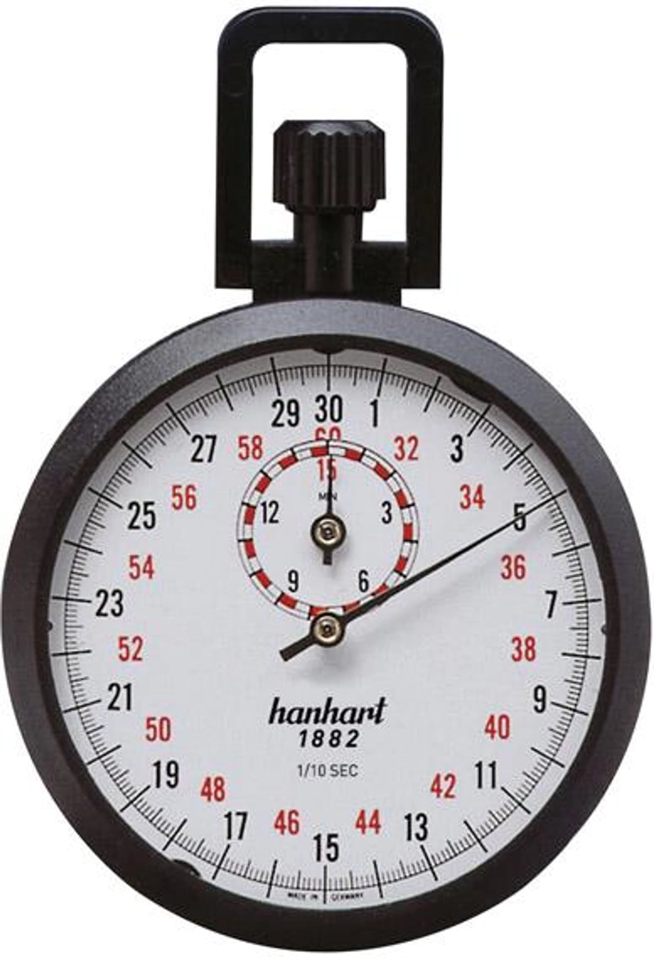 

Stoper precyz.z korona 1/10-s 15min. HANHART