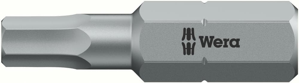 

Bit ciagliwo-twardy 1/4" DIN3126C6,3do srub z lbem z gniazdem 6-katnym6x25mm Wera