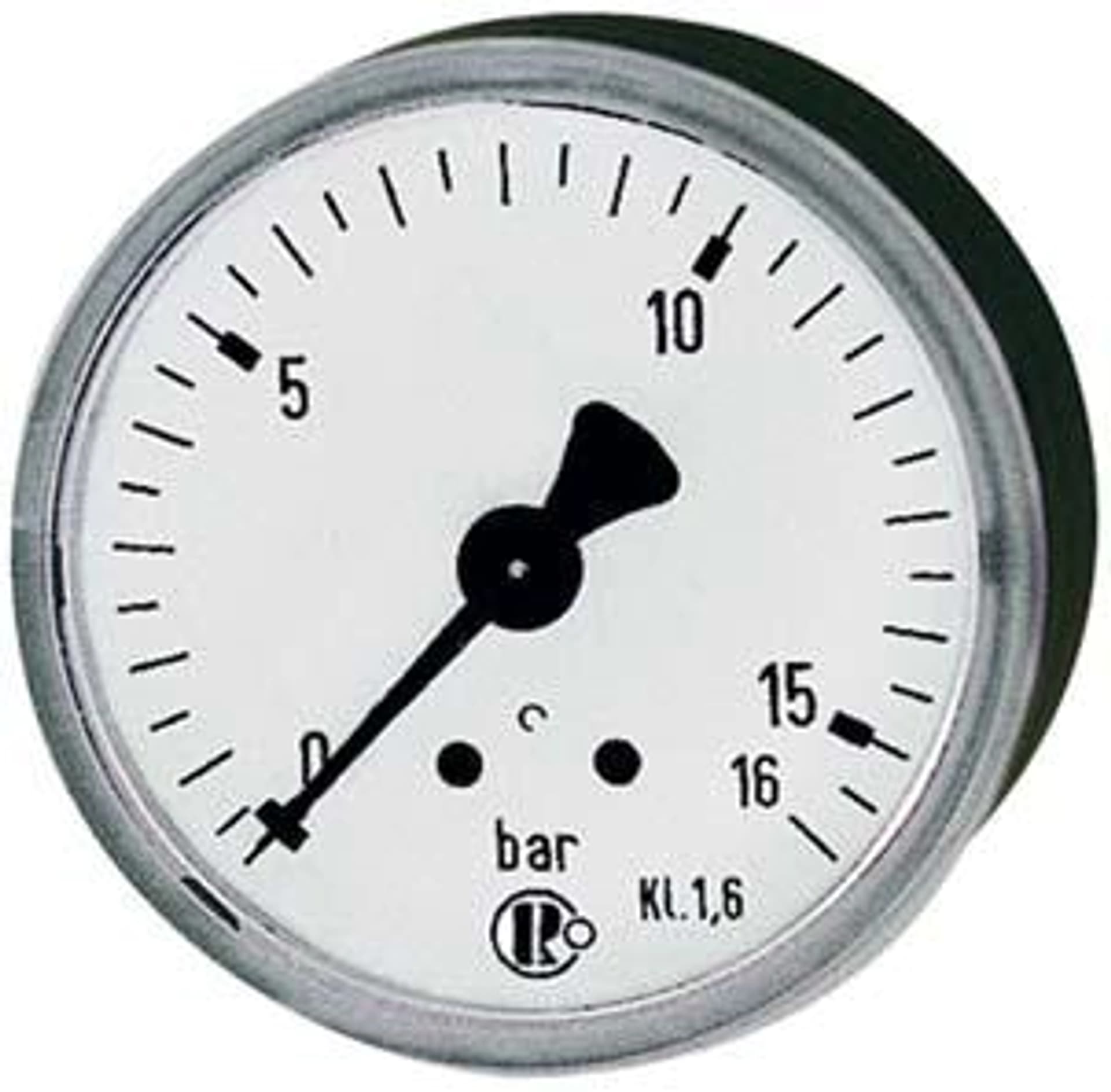 

Manometr,z przylaczem tylnym centrycznym 63mm 0-10 barow G1/4" RIEGLER