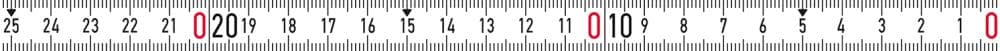 

Tasma miernicza, biala 2mx13mm samoprzyl. RNL-SK BMI
