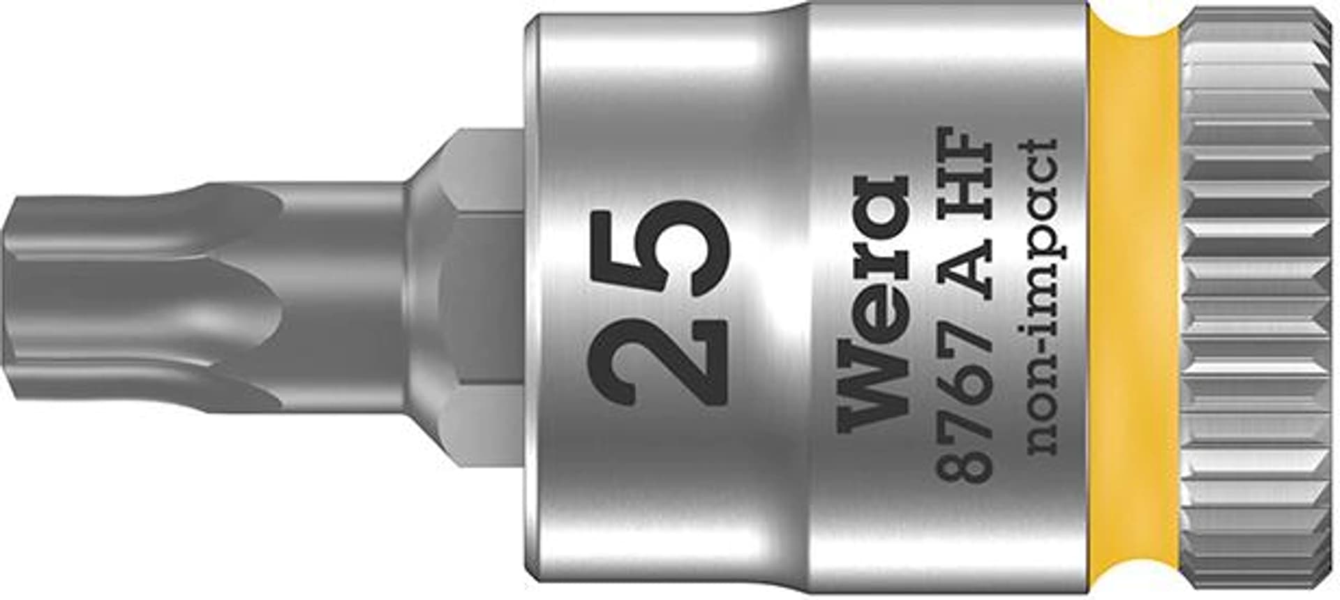 

Nasadka wktetakowa z funkcja przytrzym. 1/4"do srub z lbemTORX 25x28mm Wera