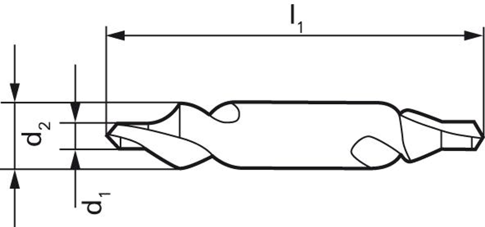 

Nawiertak HSS z promieniem do nakiełków 1,60mm GÜHRING