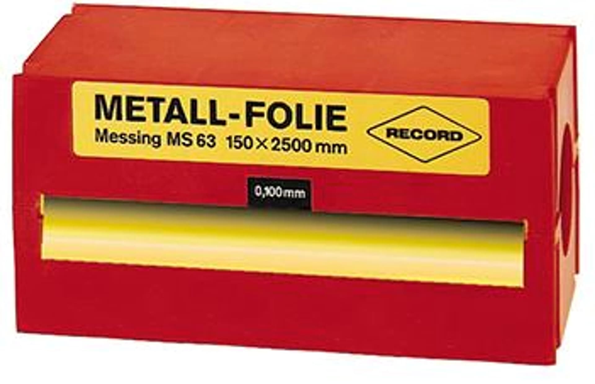 

Folia metalowa,z mosiadzu150x2500x0,300mm RECORD