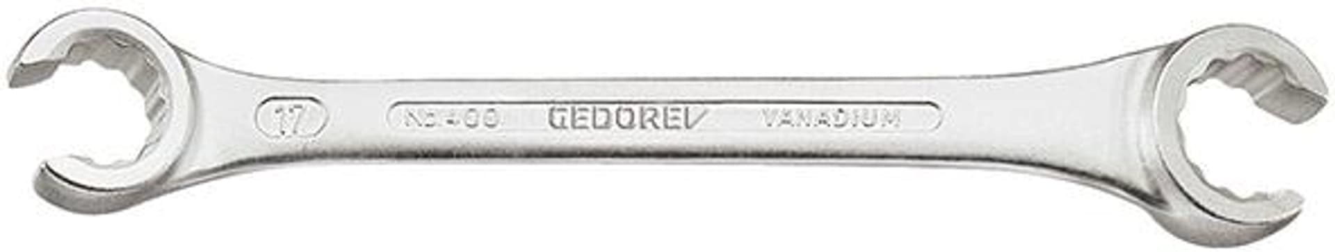 

Podwójny klucz oczkowy otwarty 30x32mm, odgięty 15° GEDORE