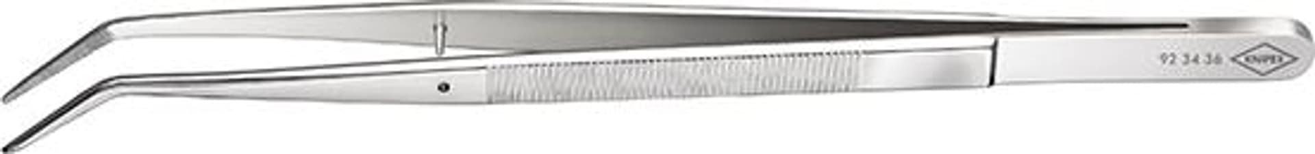 

Pinceta precyzyjna, 155mm, spiczasta, z zagiętymi końcówkami, niklowana, 92 34 36, KNIPEX
