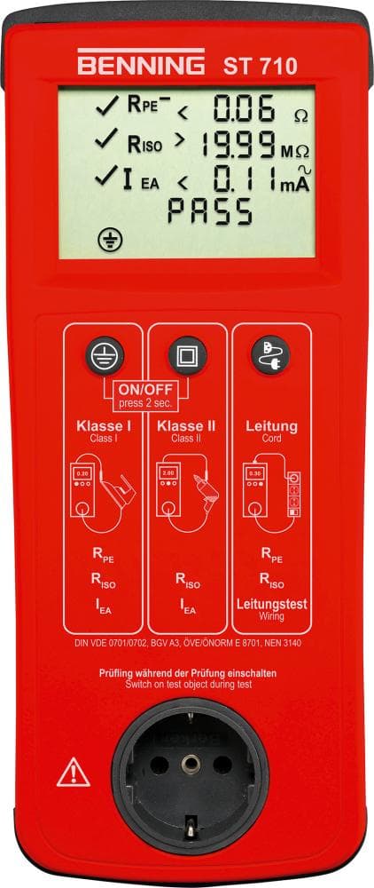 

Tester urzadzen ST 710 BENNING