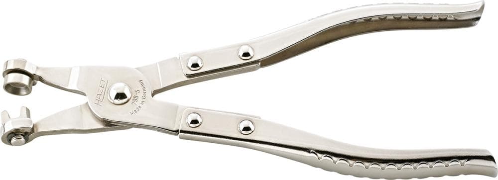 

Szczypce do montażu opasek zaciskowych z taśmy sprężynowej, 210mm, 798-5 HAZET