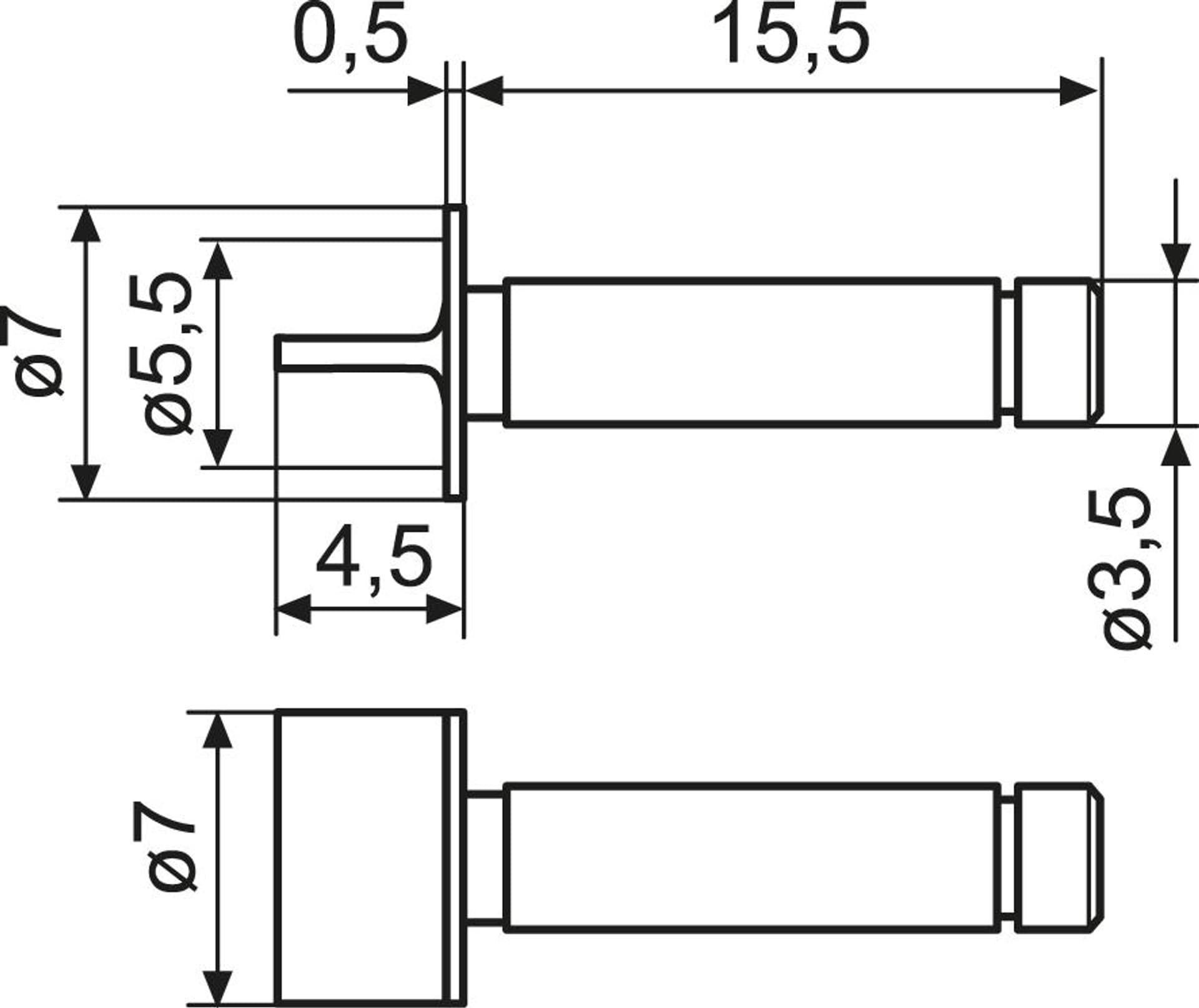 

Koncowka pomiarowa 40Es ostrze 0,75x4mm MAHR