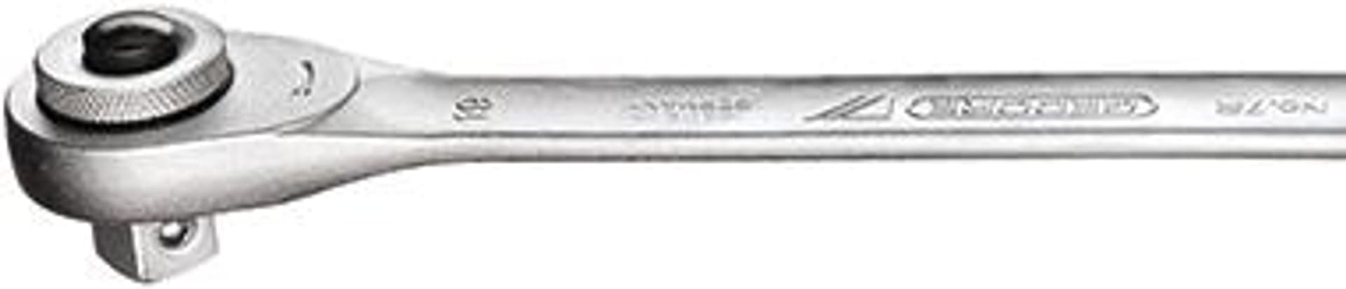 

Adapter z grzechotką do klucza nasadowego 1/2", 6-kąt zew. 13mm, 4-kąt zew. GEDORE