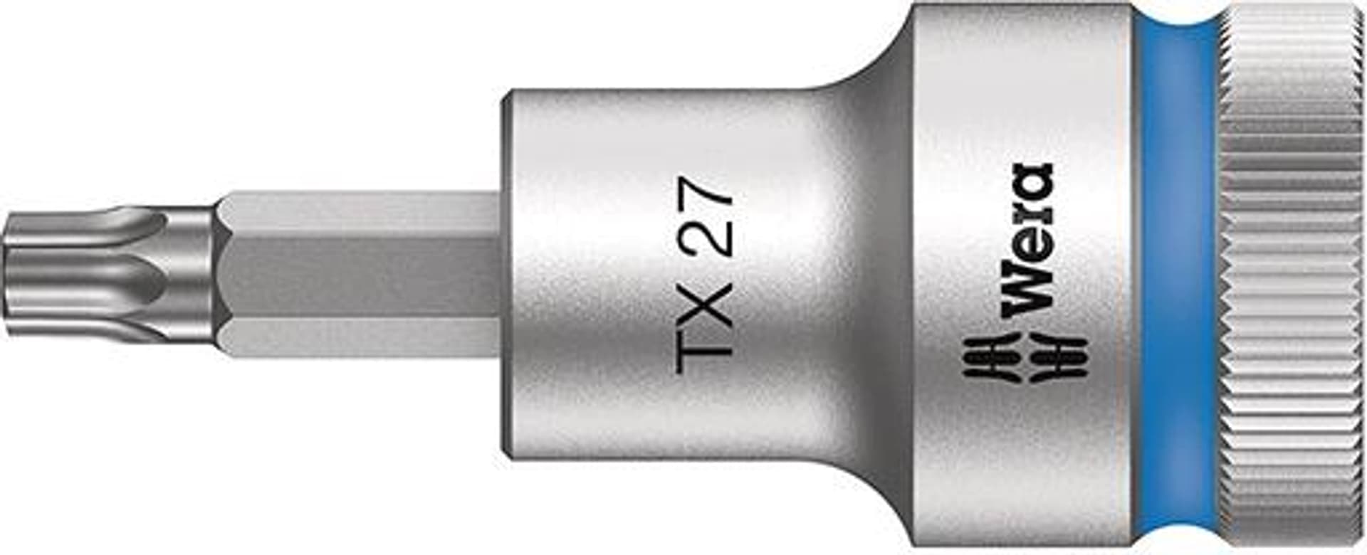

Nasadka wktetakowa 1/2"z funkcja przytrzym. do srub z lbem z gniazdemTORX 27x60mm Wera