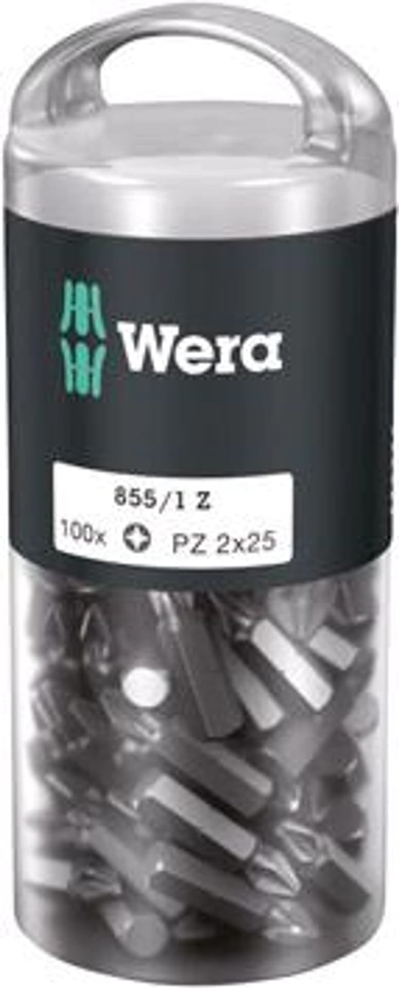 

Bit 1/4"DIN3126E6,3 do srub z lbem z gniazd. TORX 20x25mm opakowanie 100szt. Wera
