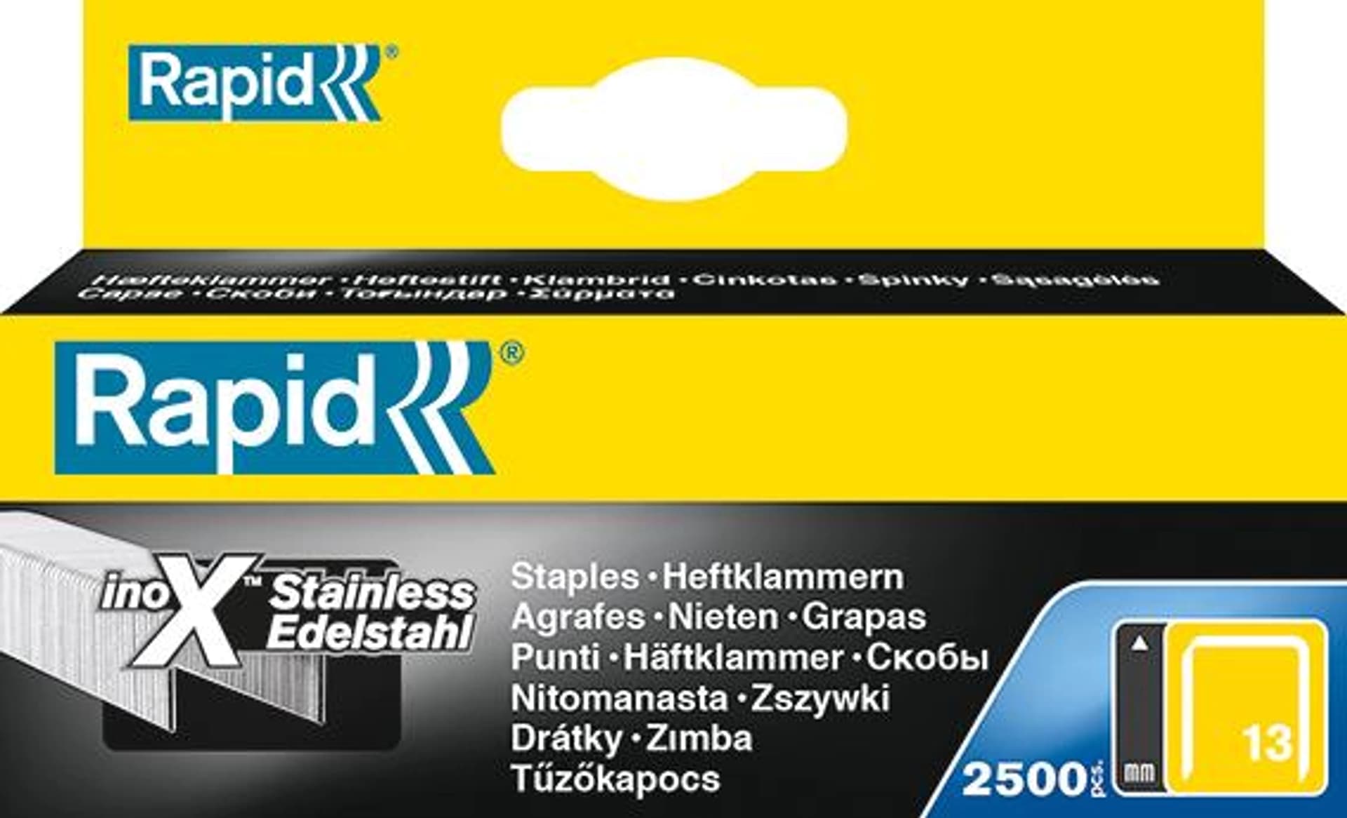 

Zszywki VA 13/06 po 2500 sztuki Rapid