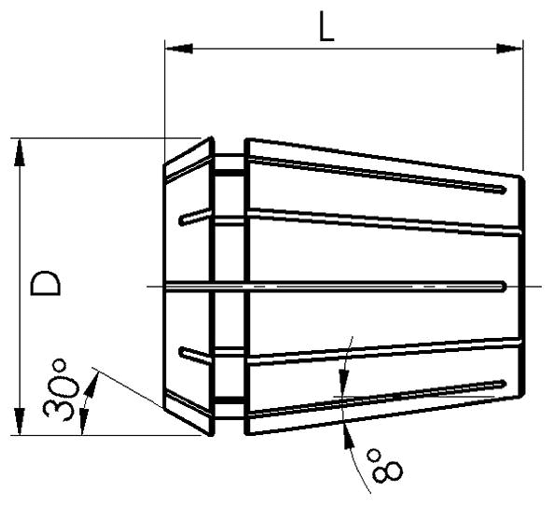 

Tuleja zaciskowa DIN6499B GERC11 3,0mm FAHRION