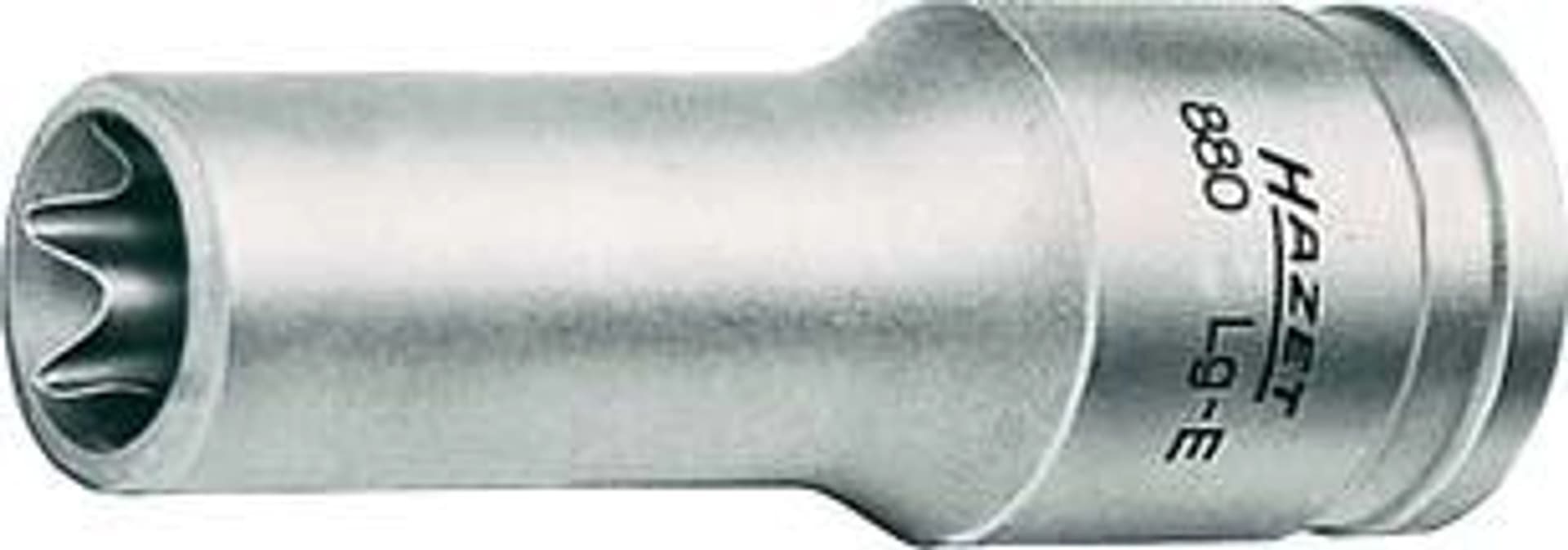 

Klucz nasadowy - nasadka 3/8" TORX T8, długa 65mm, 880LG-E8 HAZET