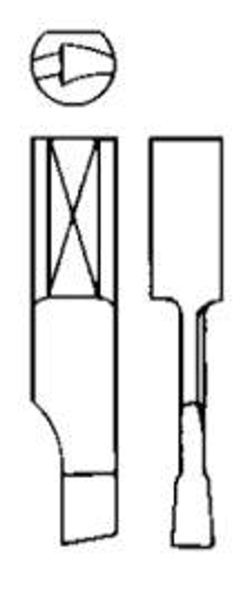 

Noz do wycinaka pierscieniowego HM 00 i 00A6 GFS