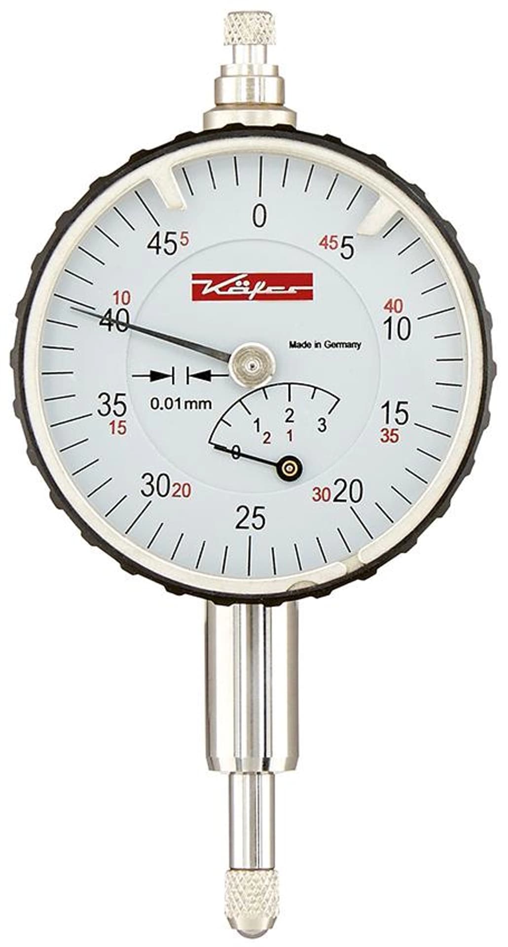 

Czujnik zegarowy, precyzyjny KM4T magnetyczny D40mm KÄFER