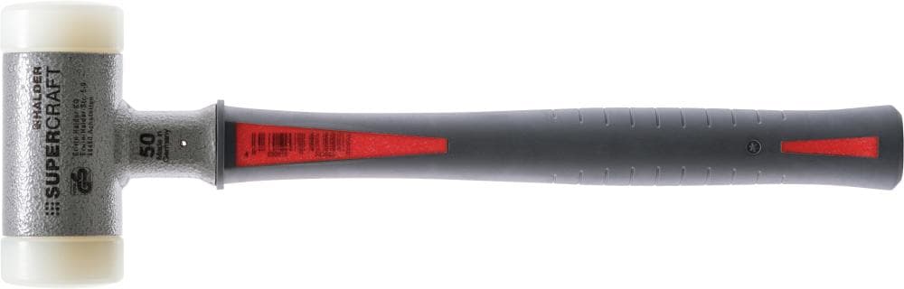 

Mlotek z miekkim bijakiemSUPERCRAFT,bezodrzut, rekoj. z tworz. szt.50mm HALDER