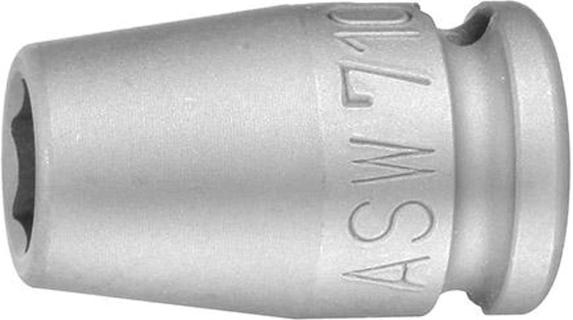 

Udarowa koncowka wymiennaklucza nasadowego, 3/8" 17mm ASW
