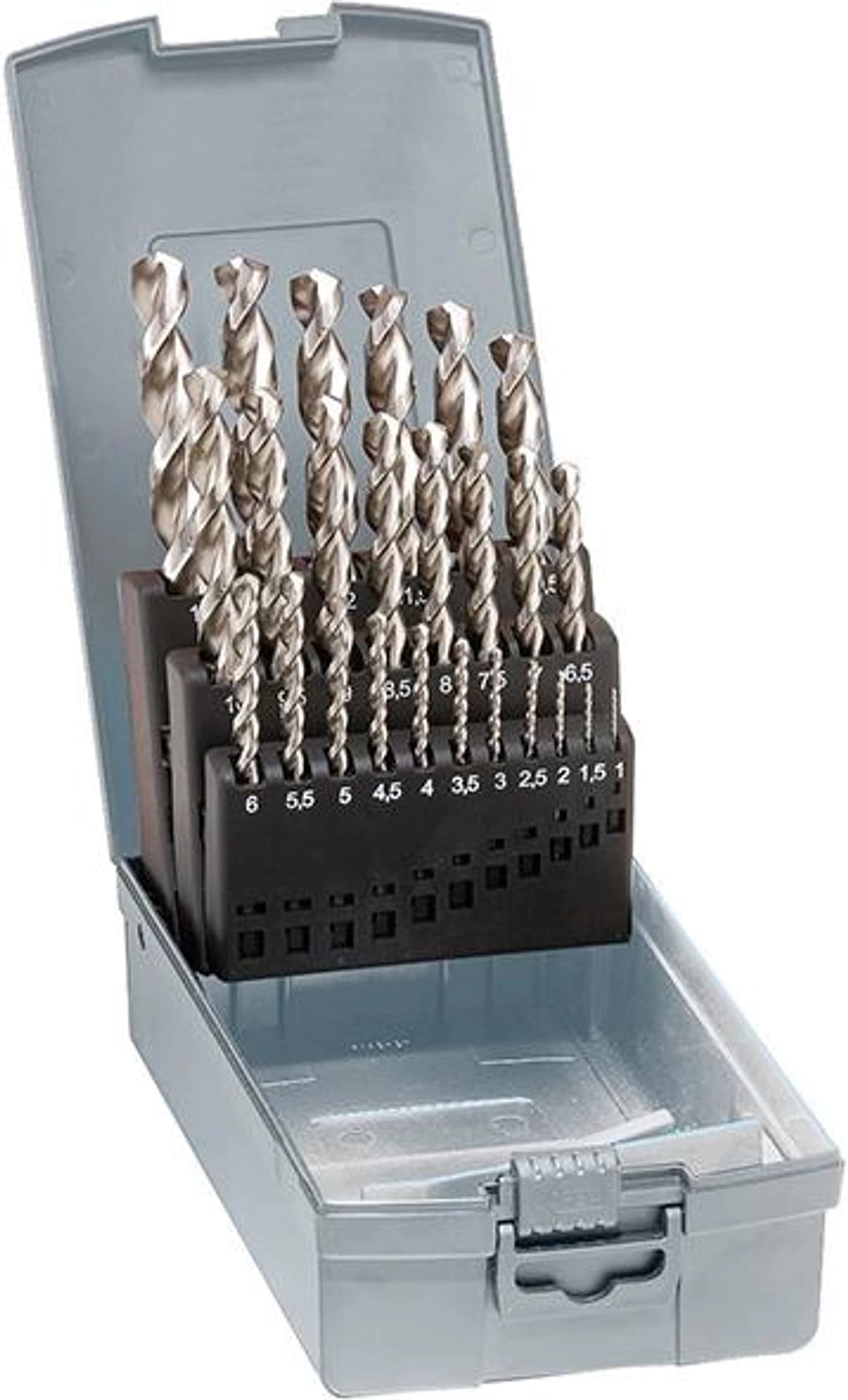 

Zestaw wiertel krętych HSCO DIN 338 1-13mm GÜHRING